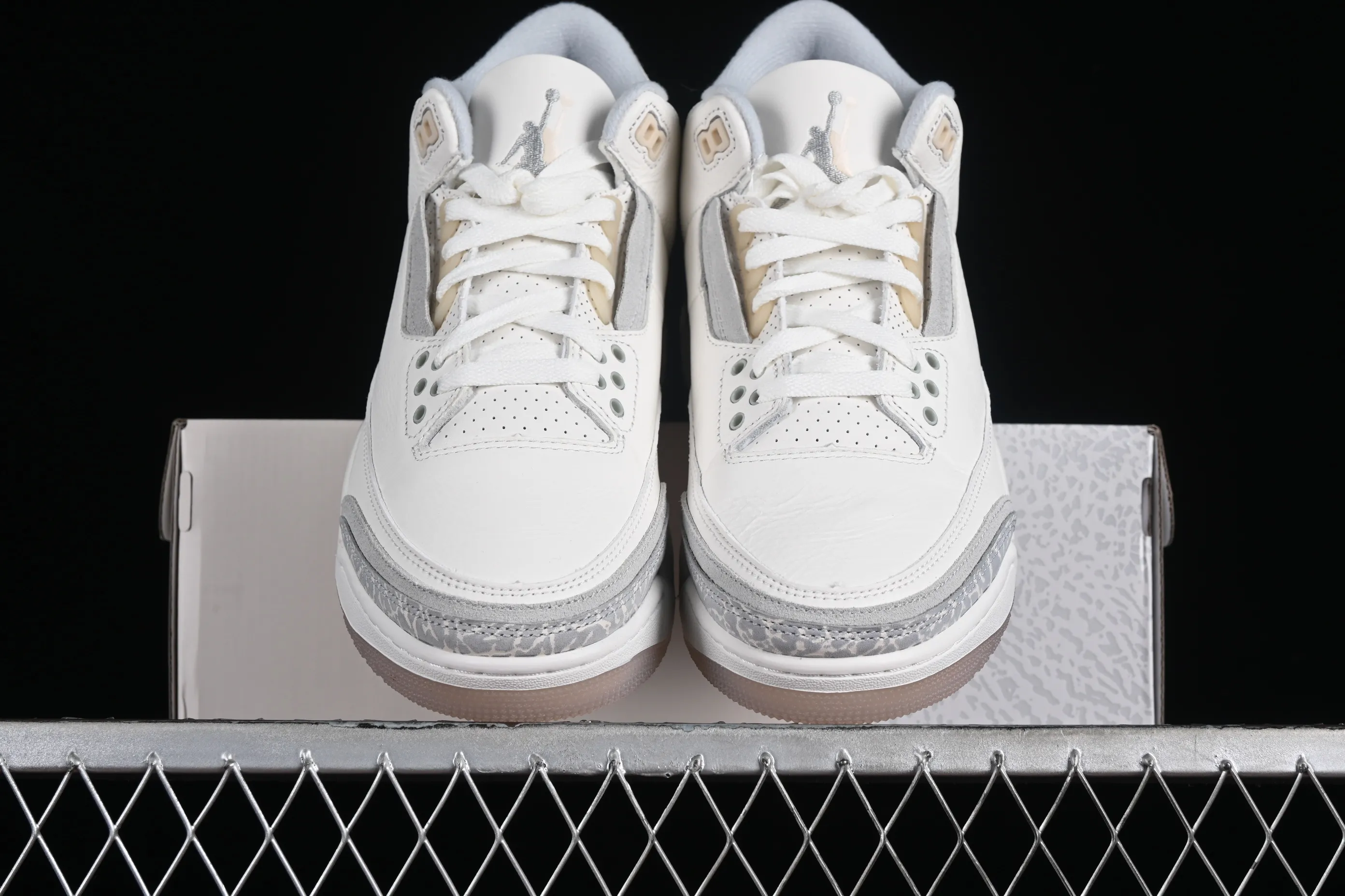 All categories Air Jordan Jordan series basketball shoes Air Jordan 3 C version Air Jordan 3 "Craft Ivory" AJ3 Joe 3 ivory white full first layer FJ9479-100